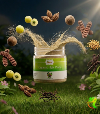 Organic hair pack 150 gm
