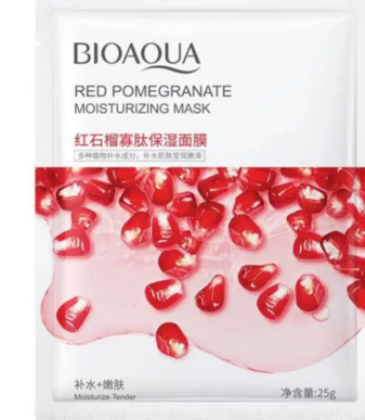 BIOAQUA  RED POMEGRANATE MOISTURIZING MASK